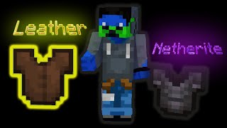 Leather VS Netherite [upl. by Eked]