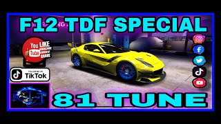 🚀 2019 F12 TDF SPECIAL 🚀 81 TUNE8435 👈👀 THANKS FOR WATCHING 👍 RUSH RACING 2 [upl. by Annoel]