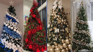 🎄 IDEAS DE ÁRBOLES NAVIDEÑOS DECORADOS 🎄 TENDENCIAS NAVIDAD 2024 🎅🏻DECORACIONES NAVIDEÑAS [upl. by Neb]