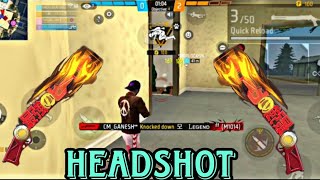 Headshot king ff cm gameplay fasted moment pleyer grandmaster pushing rush booyah [upl. by Anirahc]