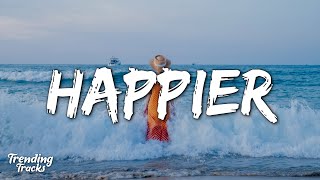 Olivia Rodrigo  happier Clean  Lyrics [upl. by Eelanej]