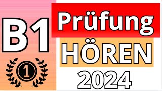 GAST  B1 Prüfung  Hören Übungssatz  GAST DTZ 2024 TEST [upl. by Asilav699]