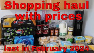 Budget Iceland and Asda shopping haul with prices [upl. by Mairem]