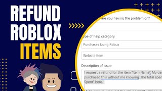 How To Refund Items In Roblox  Full Guide [upl. by Arette]