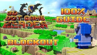 Blockout  3D Dot Game Heroes 100 Guide 52 [upl. by Bell]