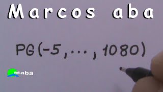 PG  Progressão Geométrica  aula 08 [upl. by Fred]