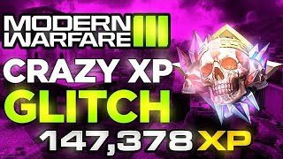 INSANE XP GLITCH Weapon XP GLITCH  BEST MW3 XP GLITCHES New MW3 Glitches MW3 XP Glitches [upl. by Lamdin]