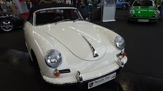 1960  1962 Porsche 356 Super 90 Cabrio  Motorworld Classics Bodensee 2022 [upl. by Edrea]