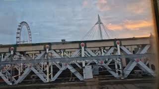 Onboard 465017 Charing CrossWaterloo East [upl. by Eecram765]