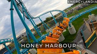 Honey Harbour NEW Roller Coaster  Sweet Valley  Energylandia  OnRide POV [upl. by Mayes]