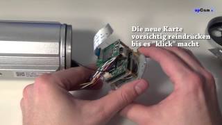 upCam Tornado HD  SD Karte wechseln  IP Kamera Tutorial Bis 64GB Tornado HD v2 [upl. by Shayla330]