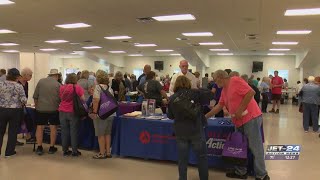 State Reps Merksi and Harkins partner up for Haborcreek senior health fair [upl. by Audi]