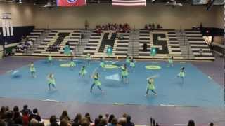 Hernando Varsity Winter Guard SCGC competition Thompsons Station TN 032313 [upl. by Dail]