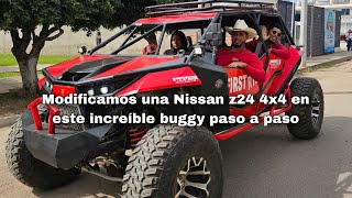 Como Modificar Nissan z24 en Buggy rtx en 2 minutos [upl. by Oiziruam705]