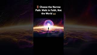 ⬆️Watch the full Video⬆️ Walk in Faith Not the World 🛤️ universe lawofattraction karma love [upl. by Euqimod]