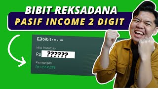 PENGHASILAN BIBIT REKSADANA 2023  REVIEW JUJUR APLIKASI BIBIT [upl. by Eille927]