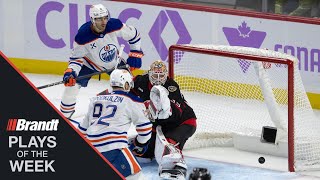 Oilers Bouchard Shows Off Sick Mitts amp Finish Against Senators  NHL Plays Of The Week [upl. by Sirois82]