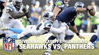 Seahawks vs Panthers  Divisional Playoff Highlights  NFL [upl. by Navis]