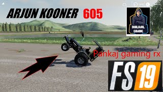 Arjun kooner tractor full Modified testing  farming simulator 19 [upl. by Anees]