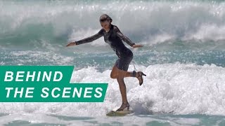 Surfs In High Heels  BehindTheScenes [upl. by Kovacev]