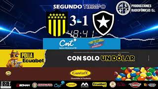 PEÑAROL VS BOTAFOGO FORMATO RADIO EN VIVO 🔴 [upl. by Reeta]