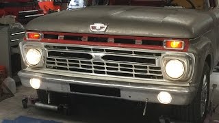 1966 EcoBoost F100 1st Test drive [upl. by Eniortna]