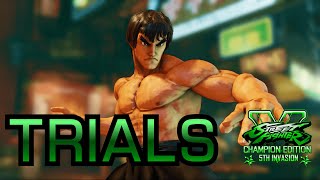 SFV 5th Invasion  Fei Long Trials [upl. by Lev]