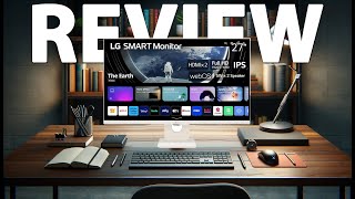 LG 27SR50F 27inch Smart FHD IPS Monitor ✅ Review [upl. by Benioff]