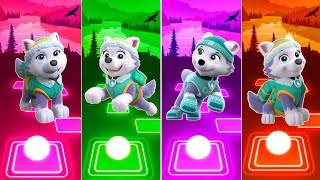 Tracker Paw Patrol 🔴 Rocky 🔴 Skye Paw Patrol 🔴 Zuma Paw Patrol  Tiles Hop Edm Rush🎖️Gameplay [upl. by Adelaida]