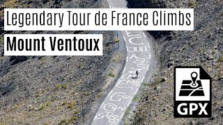 Mount Ventoux  Legendary Tour de France Climb  Cycling [upl. by Enoid788]