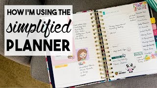 How Im Using the Simplified Planner [upl. by Hyland]