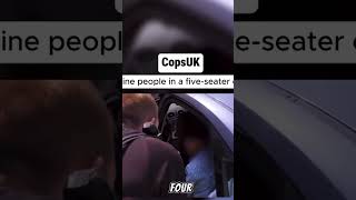 Nine people in a Car 😲😲😲 fyp police uk road funny trending [upl. by Nani]