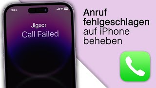 Anruf Fehlgeschlagen auf iPhone Anrufen geht nicht 8 Lösungen [upl. by Asecnarf]