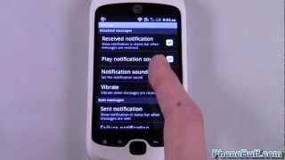 How To Set Text Message Notification SoundRingtone for Android [upl. by Ezirtaeb98]