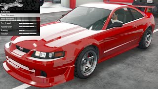 GTA 5  DLC Vehicle Customization  Vapid Dominator ASP Mustang SVT Cobra R [upl. by Holland]