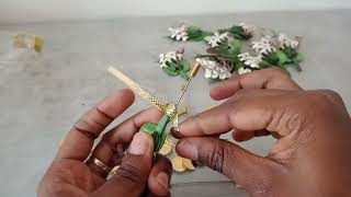 DIY How to make a buttonhole for a man of honor  Comment Réaliser une boutonnière [upl. by Iives]