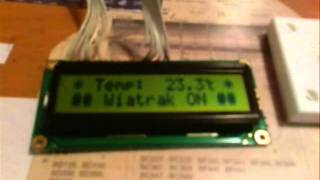 Prosty termostat Atmega8 DS18B20 [upl. by Nolava]