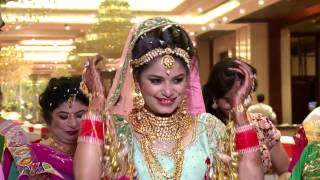 wedding highlight  JUHI amp SWARN  din shagna da [upl. by Kerek]