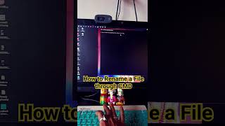 How to Rename a File through CMD Dos computer [upl. by Nena]