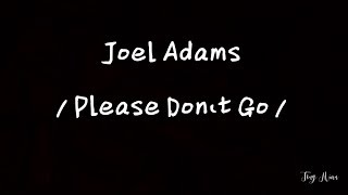 Lyrics  Joel Adams  Please Dont go [upl. by Notna]