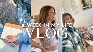 VLOG a week of meetings running around  girls dinner [upl. by Quintina337]