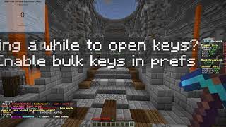 Minecraft Op Prisons Ultra Network First Video [upl. by Arrak]