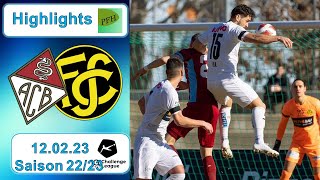 Highlights AC Bellinzona vs FC Schaffhausen 12022023 [upl. by Dnomsad]