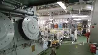 Container ship engine room [upl. by Patterson]