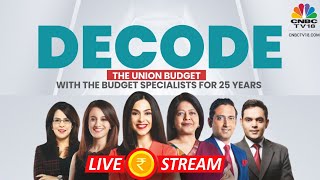 🔴LIVE Nirmala Sitharaman Budget Speech  NonStop Budget Coverage with The Budget Specialists Live [upl. by Saimerej]