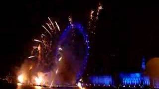 New year firework of London Eye 2 [upl. by Phyllida861]