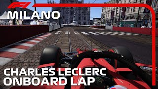 F1 2021 Milan Castello Circuit  Charles Leclerc Onboard  Assetto Corsa [upl. by Ellimak]