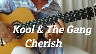 Kool amp The Gang  Cherish  fingerstyle guitar cover by Manol Raychev [upl. by Berti]