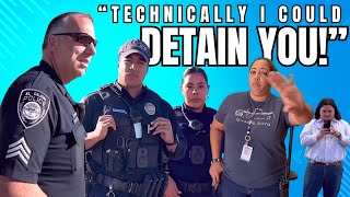 EL CAJON COP TAKES THE WALK OF SHAME  First Amendment Audit [upl. by Ahsen182]