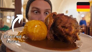 MOUTH WATERING German Food Tour In MUNICH 🇩🇪 [upl. by Akira]